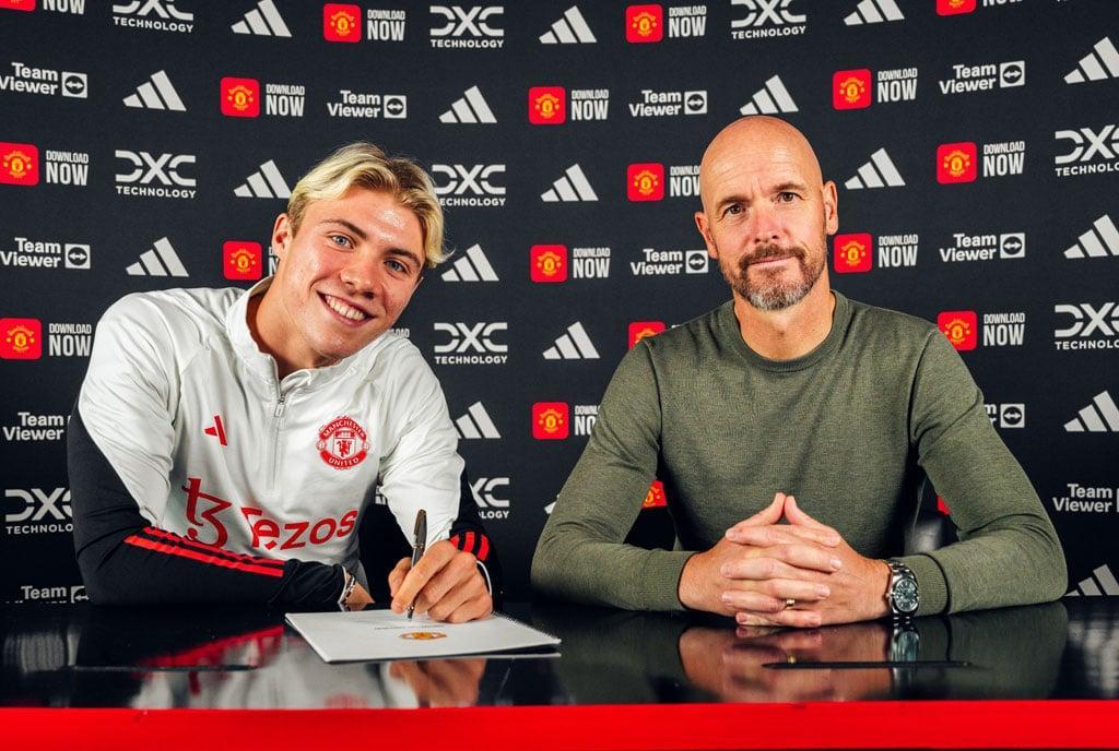 Man Utd sign Danish striker Hojlund from Atalanta Man Utd sign Danish striker Hojlund from Atalanta