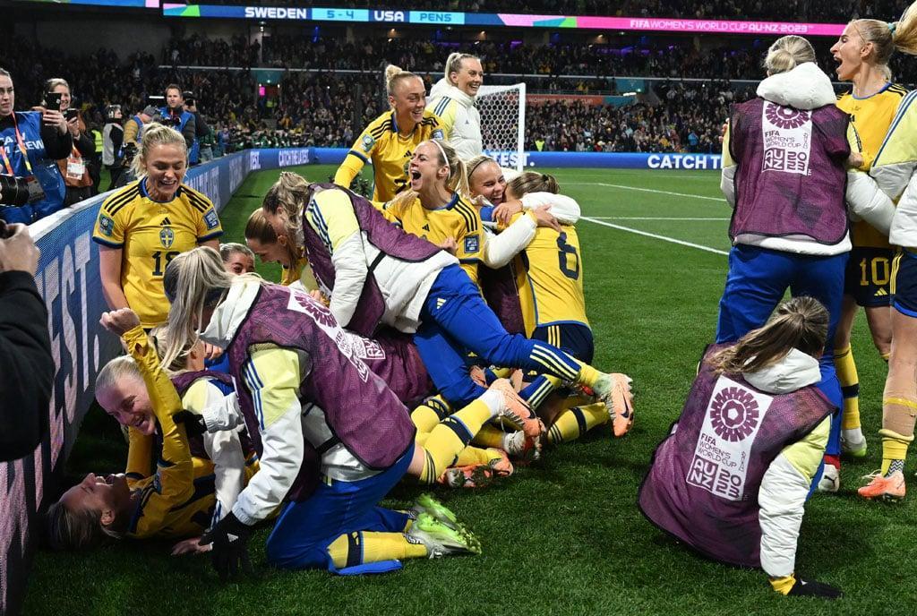 Sweden dump defending champions USA out of Women World Cup after penalty drama Sweden dump defending champions USA out of Women World Cup after penalty drama