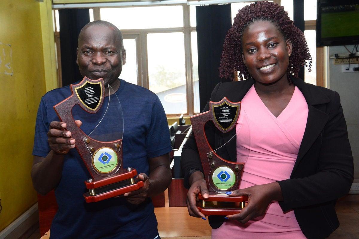 NMG-U journalists win environment conservation awards NMG-U journalists win environment conservation awards