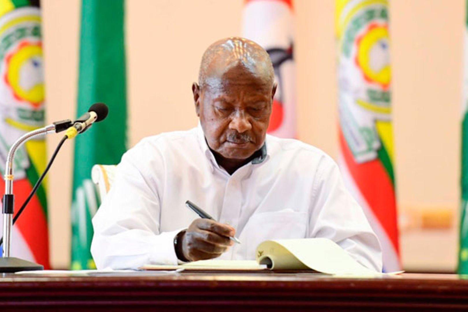 President Museveni Signs Appropriation Bill 2024 Uganda