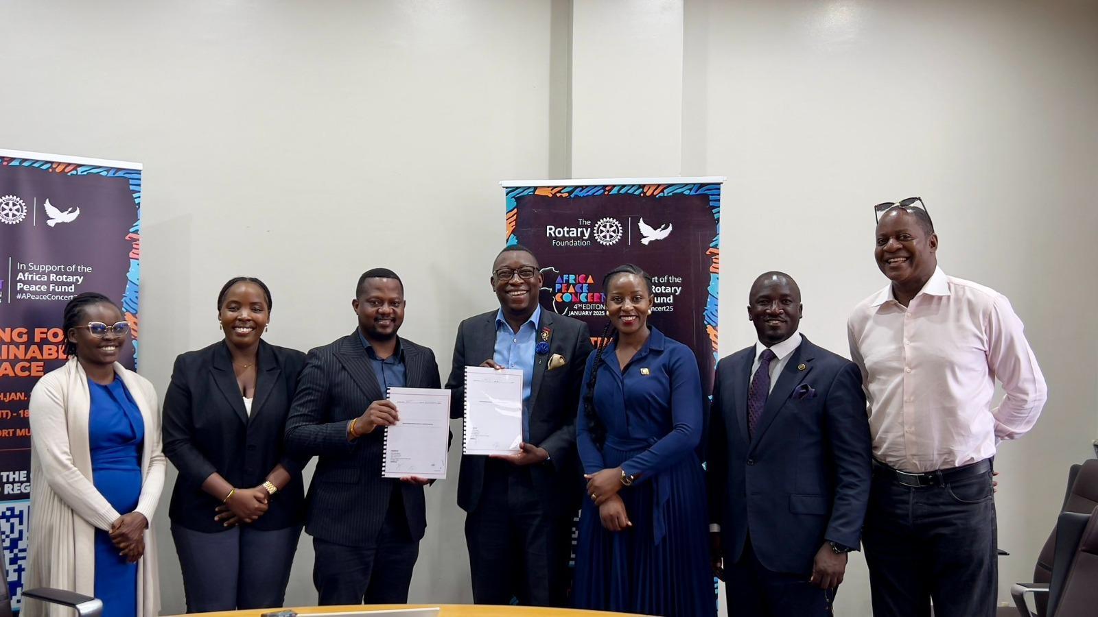 Rotary Uganda Joins Forces with NBS TV and Afromobile for Africa Peace Concert 2025 Rotary Uganda Joins Forces with NBS TV and Afromobile for Africa Peace Concert 2025