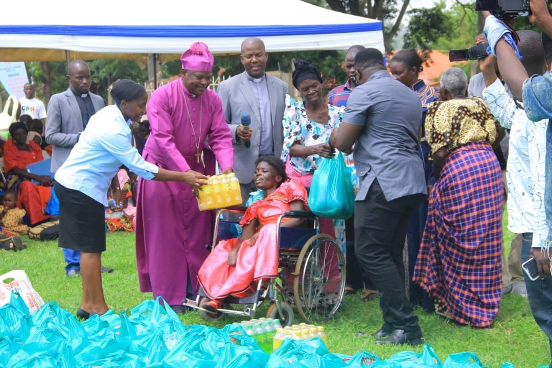 Visually Impaired People Receive Free Braille Bible, Christmas Gifts from Bible Society in Iganga Visually Impaired People Receive Free Braille Bible, Christmas Gifts from Bible Society in Iganga