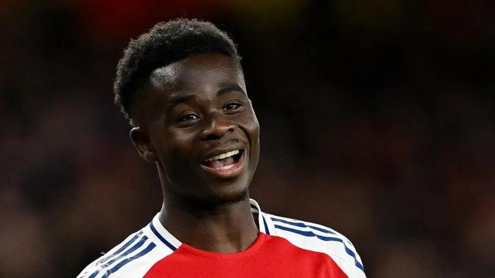 Saka 'Ready to Go' after Three Months out Saka 'Ready to Go' after Three Months out