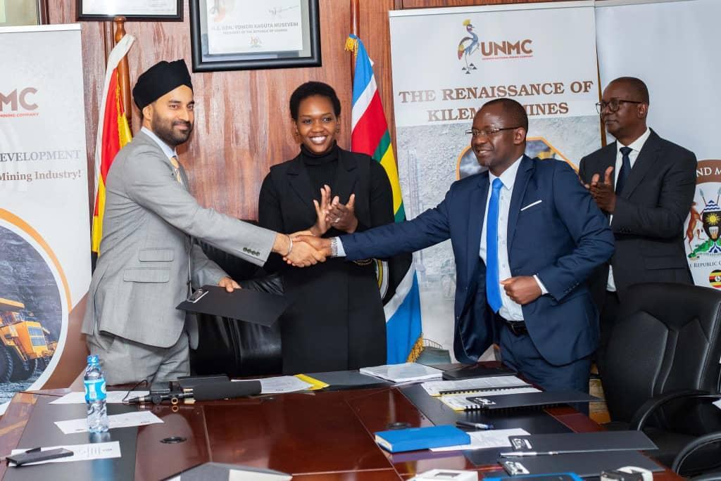 Kilembe Mines Assets Officially Handed over to UNMC, Sarai Group, and Nile Fireboard Limited Kilembe Mines Assets Officially Handed over to UNMC, Sarai Group, and Nile Fireboard Limited