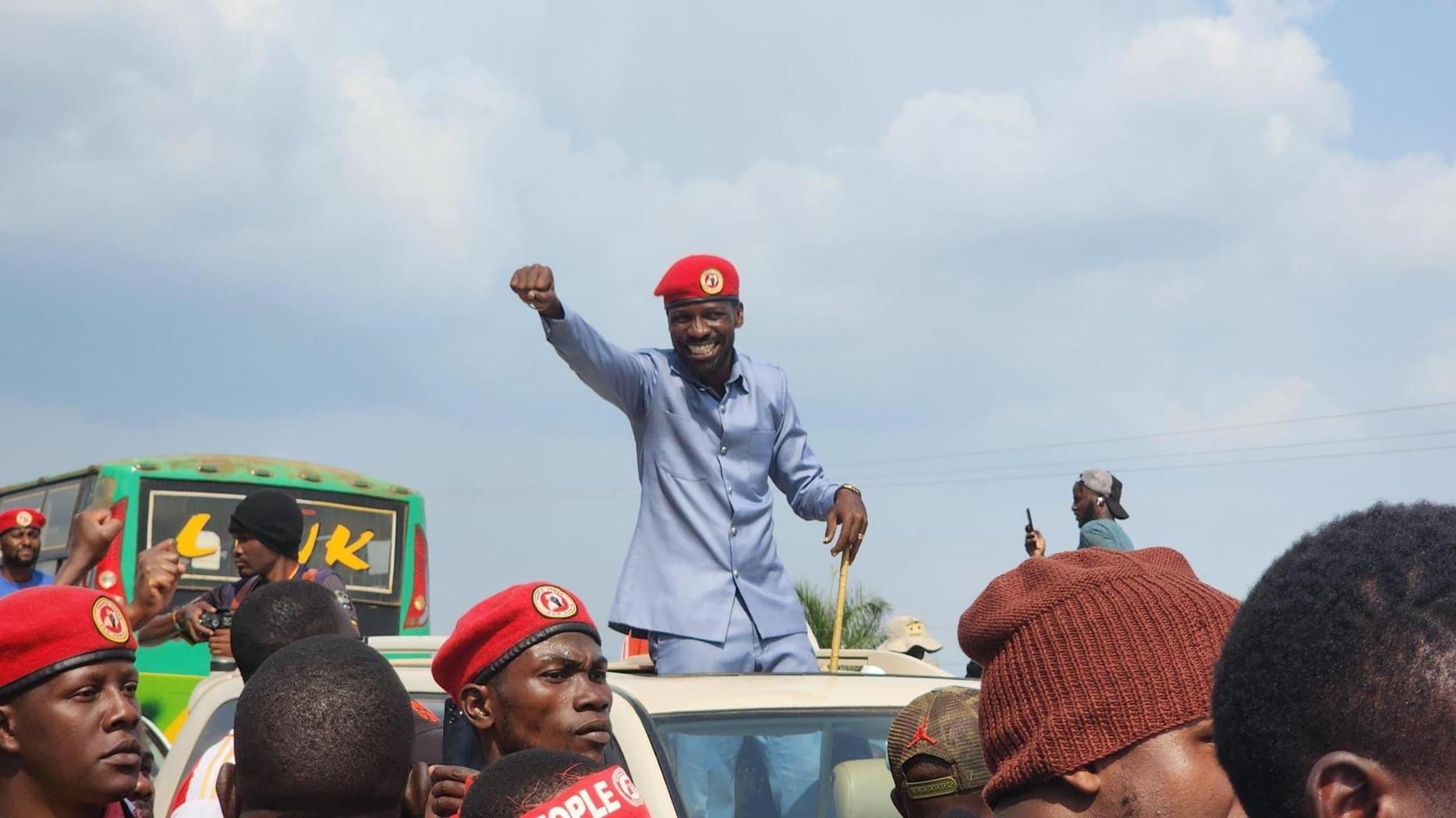 Bobi'S Arrival at Kabaka'S 32Nd Coronation Excites Youth