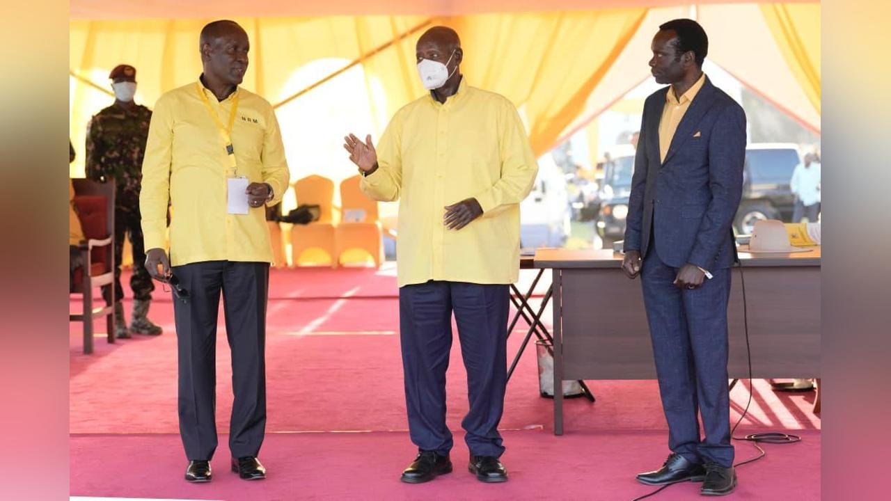 Museveni Commends Mukula for Withdrawing from NRM CEC Race