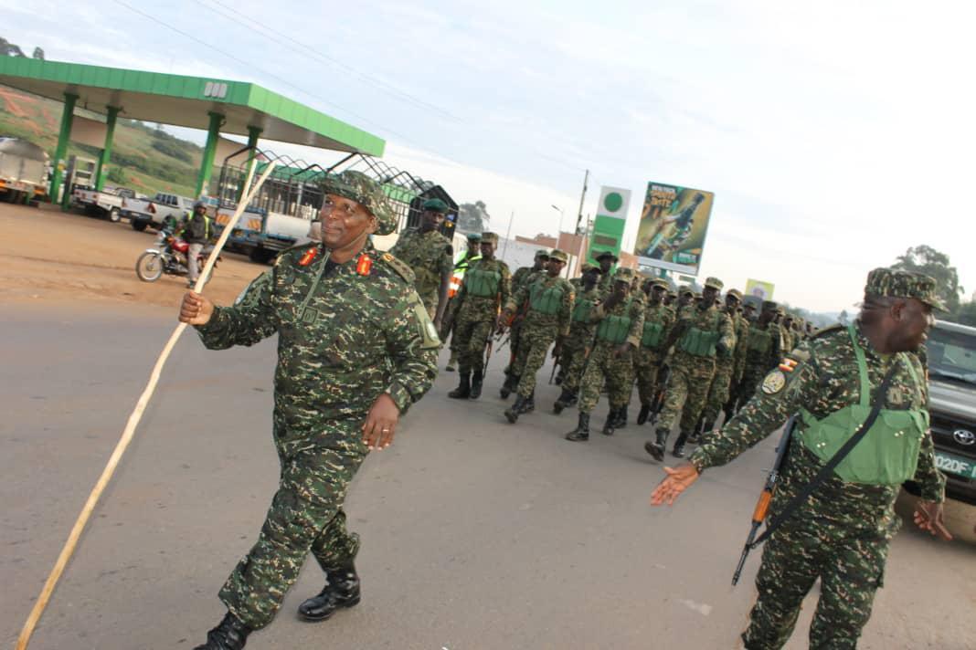 UPDF Second Infantry Division Holds Route March in Mbarara UPDF Second Infantry Division Holds Route March in Mbarara