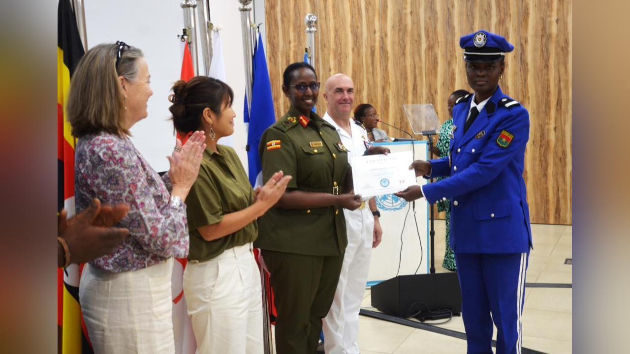 33 Female Combatants Complete UN Women’S Training 33 Female Combatants Complete UN Women’S Training