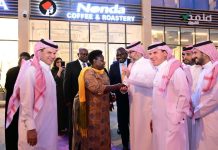 VP Alupo Launches Uganda’S Nonda Coffee Shop in Riyadh VP Alupo Launches Uganda'S Nonda Coffee Shop in Riyadh