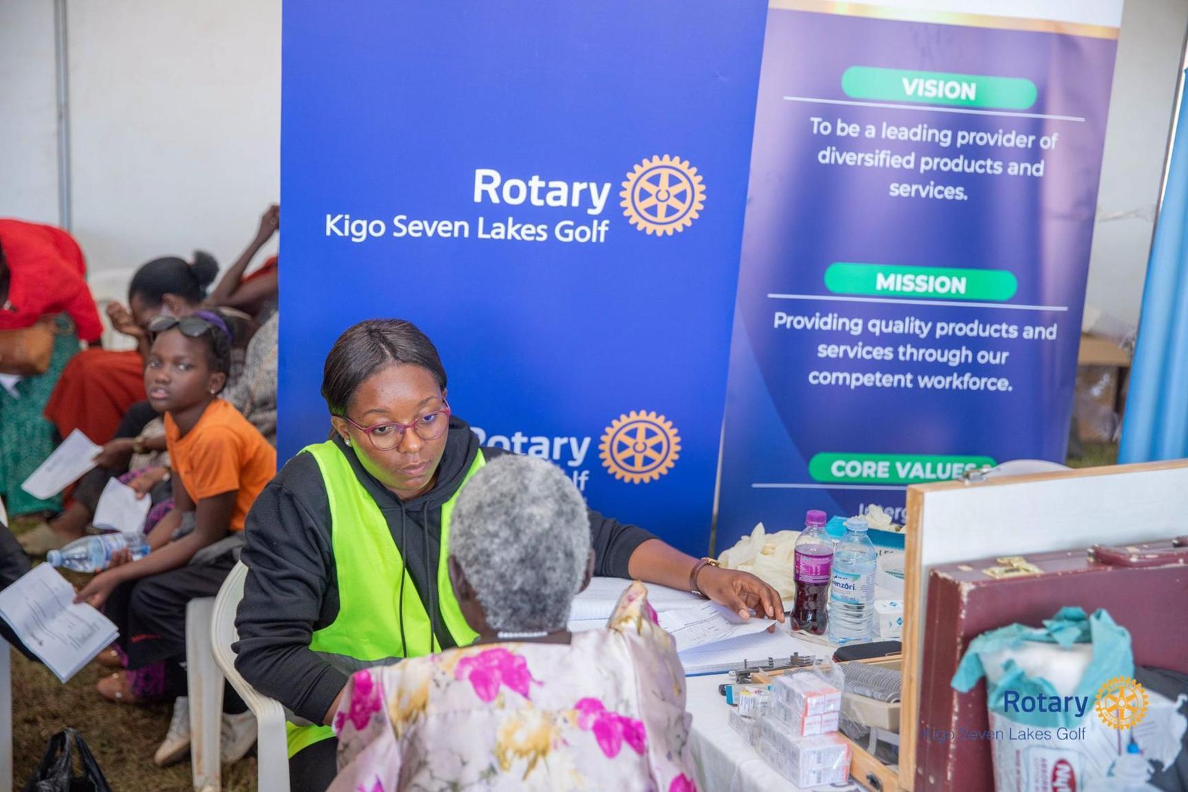 Rotary NMS Partner for Free Medical Services in Kajjansi Rotary NMS Partner for Free Medical Services in Kajjansi