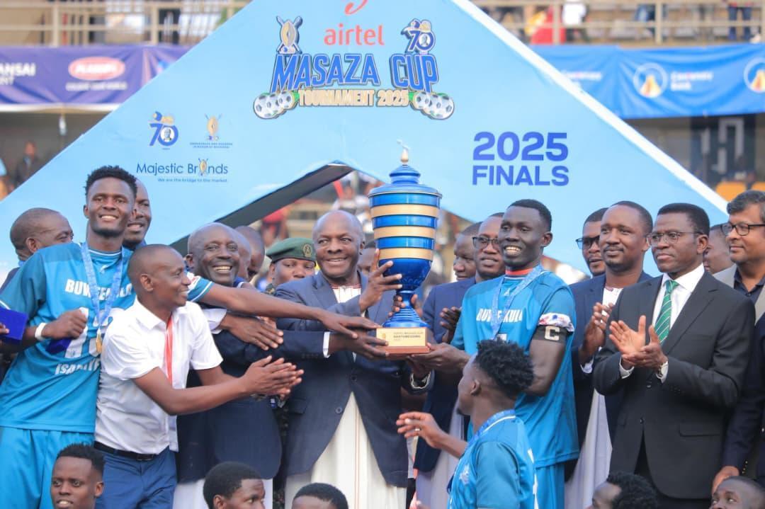 Buweekula Wins First Masaza Cup Title with Kabaka Buweekula Wins First Masaza Cup Title with Kabaka