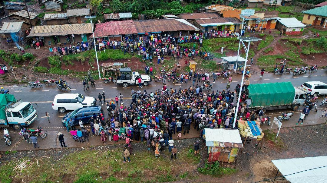 Museveni Offers Shs5M to Families of Mudslide Victims Museveni Offers Shs5M to Families of Mudslide Victims