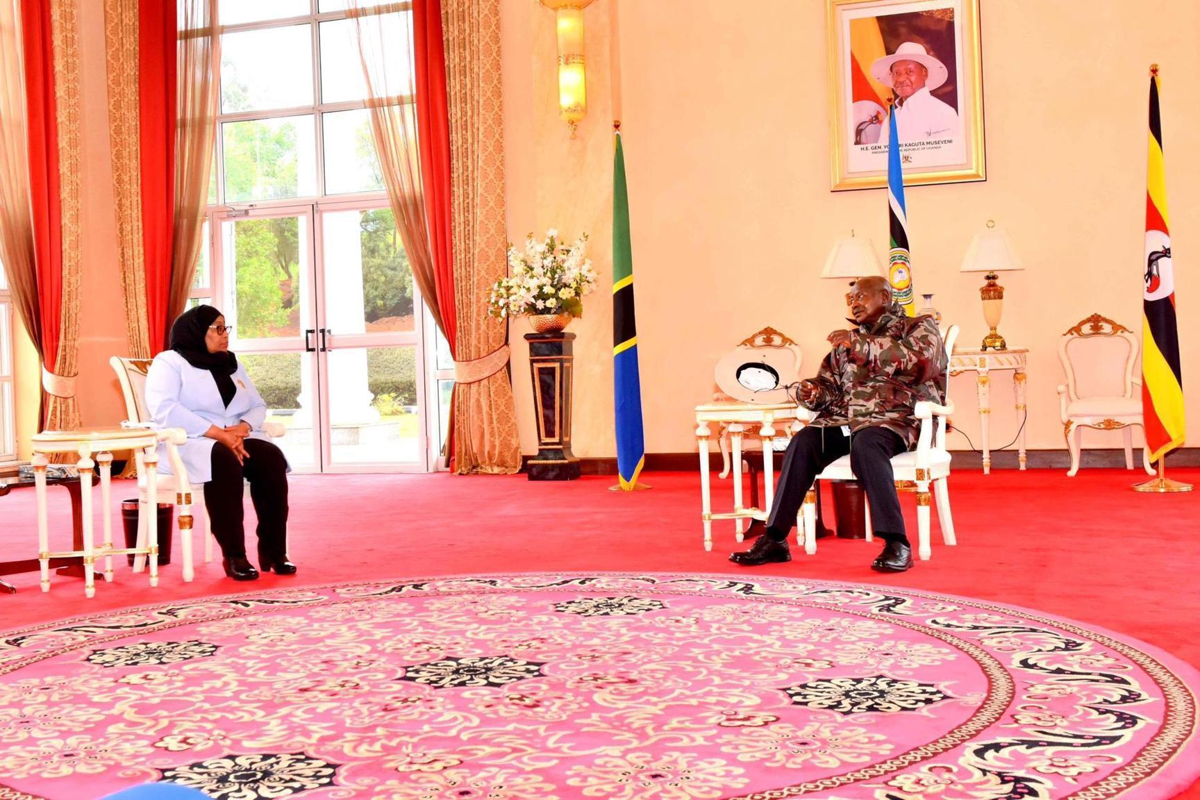 Museveni Congratulates Samia on Second Term Swearing-In Museveni Congratulates Samia on Second Term Swearing-In