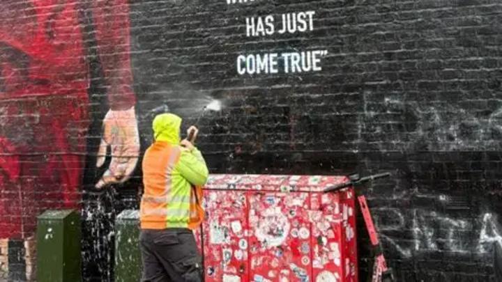 Alexander-Arnold Mural Defaced before Anfield Return Alexander-Arnold Mural Defaced before Anfield Return