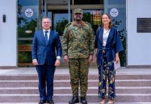 CDF Muhoozi Meets Belgian Ambassador on Security CDF Muhoozi Meets Belgian Ambassador on Security