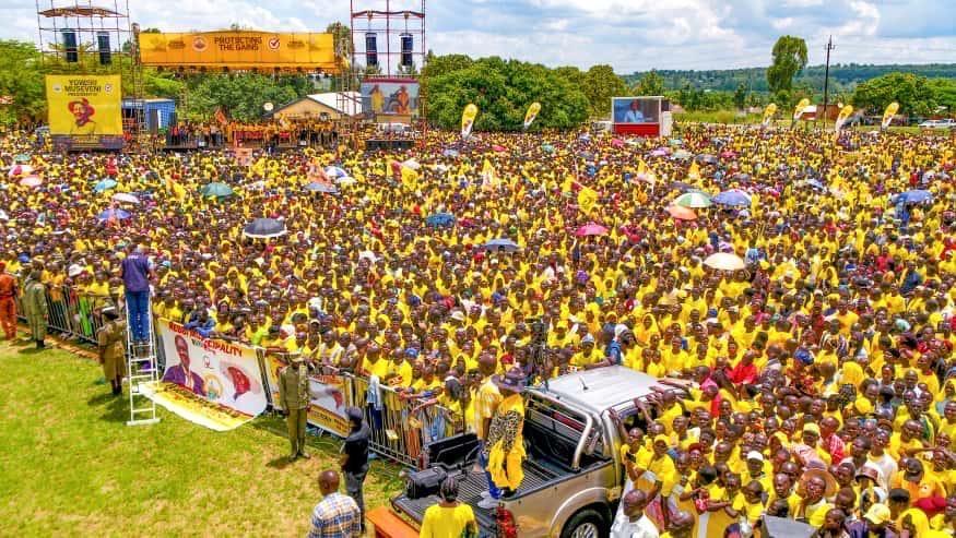 Museveni’S Message of Peace and Prosperity Resonates in Teso Museveni’S Message of Peace and Prosperity Resonates in Teso