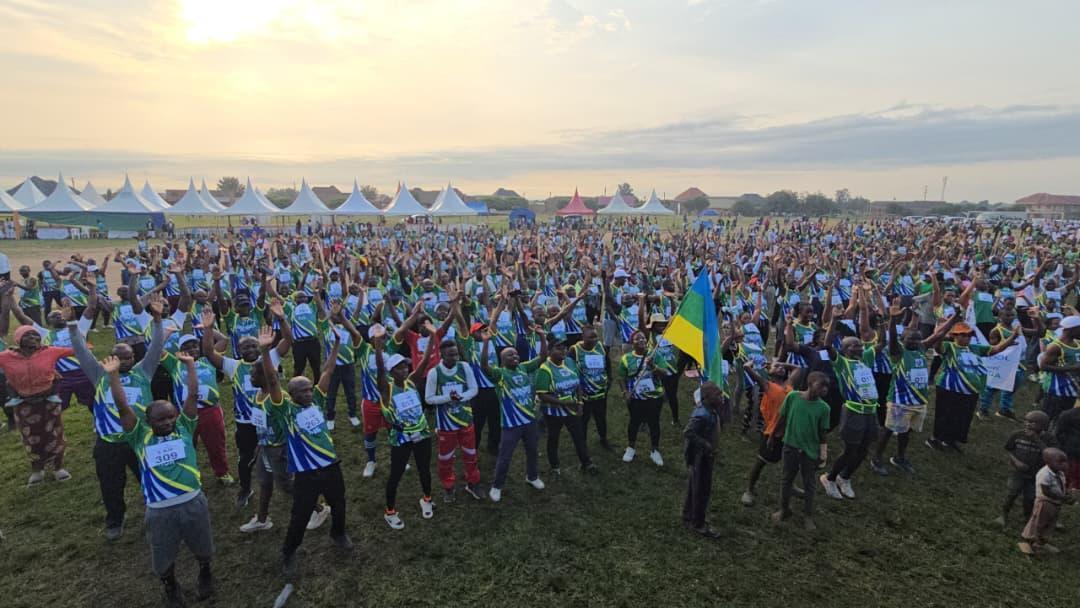 Massive Turnout for Omusinga Mumbere'S Birthday Run Massive Turnout for Omusinga Mumbere'S Birthday Run
