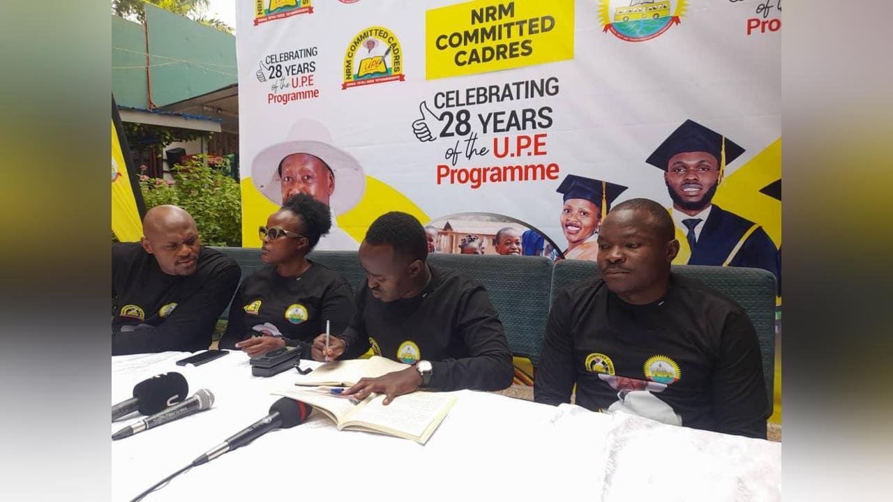 UPE USE Beneficiaries Praise Museveni before Ceremony UPE USE Beneficiaries Praise Museveni before Ceremony