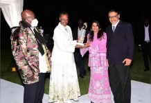 Janet Museveni Recieves International Women Icon Award Janet Museveni Recieves International Women Icon Award