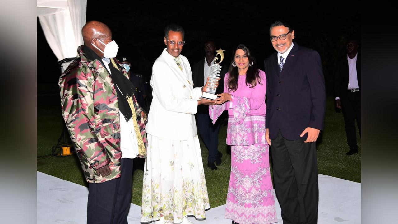 Janet Museveni Recieves International Women Icon Award Janet Museveni Recieves International Women Icon Award