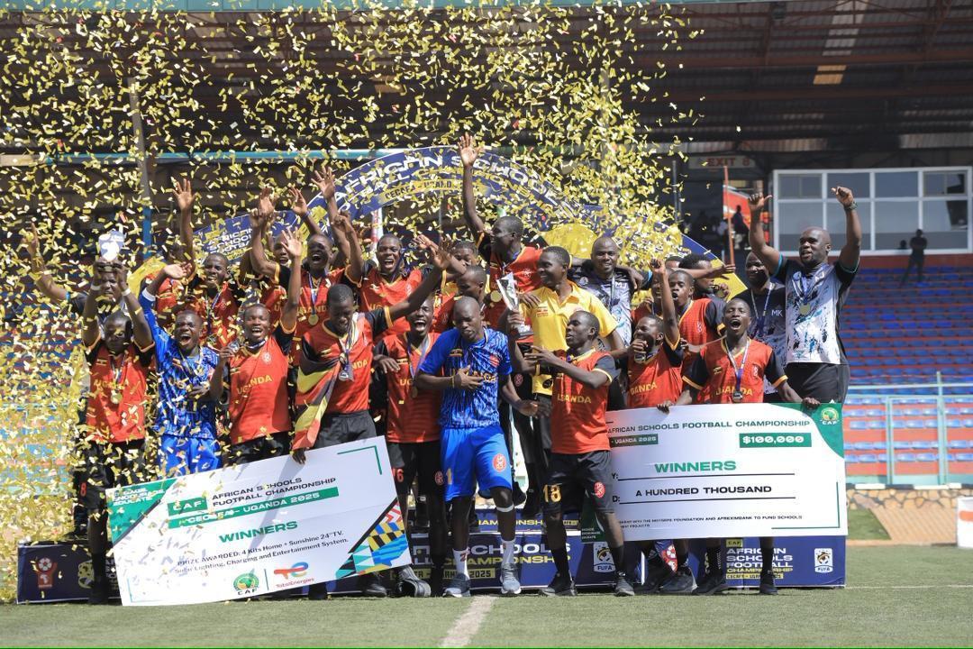 Uganda Crowned CECAFA Champions in CAF Schools Football Uganda Crowned CECAFA Champions in CAF Schools Football