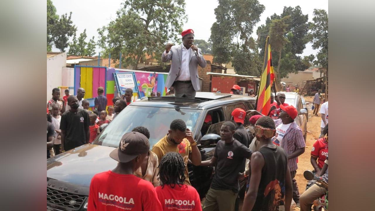 Emmanuel Magoola Brands himself as NUP Standby Generator Emmanuel Magoola Brands himself as NUP Standby Generator