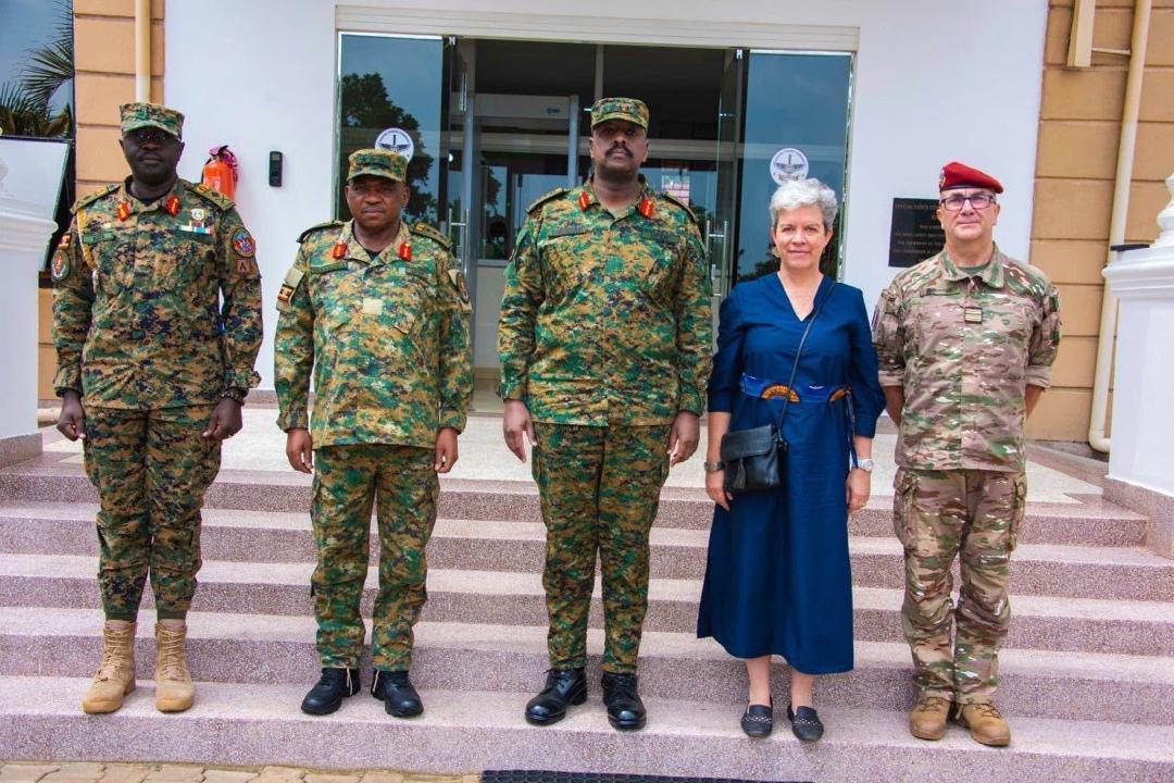 CDF Gen Muhoozi Hosts French Ambassador to Boost Ties CDF Gen Muhoozi Hosts French Ambassador to Boost Ties