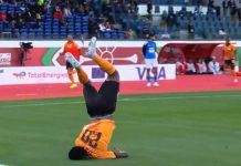 Daka Injures Neck Celebrating Zambia Equaliser against Mali Daka Injures Neck Celebrating Zambia Equaliser against Mali