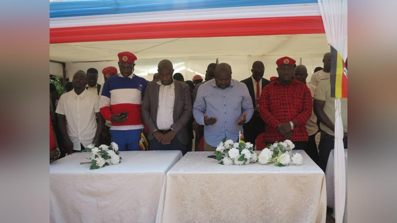 NUP Members Unite before Bobi Wine'S Campaign Visit NUP Members Unite before Bobi Wine'S Campaign Visit