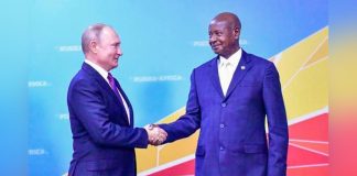 Putin Congratulates Museveni on Re-Election and Ties Putin Congratulates Museveni on Re-Election and Ties