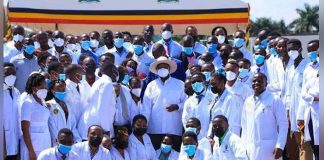 Doctors Congratulate Museveni, Raise Concerns on Besigye Doctors Congratulate Museveni, Raise Concerns on Besigye