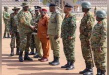 Deputy CDF Okiding Hails Parade Discipline Ahead of Liberation Day Deputy CDF Okiding Hails Parade Discipline Ahead of Liberation Day