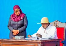 Museveni in Tanzania for High-Level Talks with Suluhu Museveni in Tanzania for High-Level Talks with Suluhu