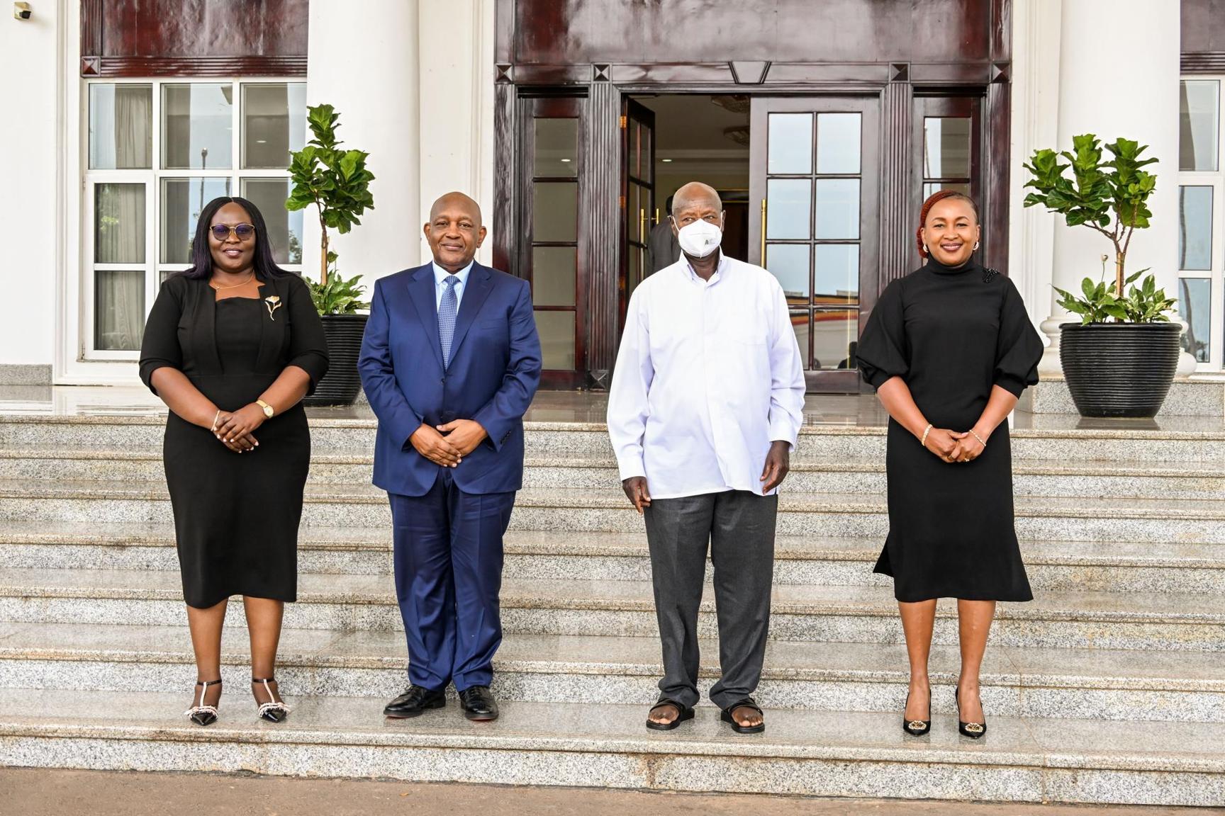 Museveni Meets MTN Uganda, Highlights Telecoms' Impact Museveni Meets MTN Uganda, Highlights Telecoms' Impact