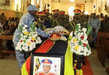 UPDF Mourns Major General Deus Sande UPDF Mourns Major General Deus Sande