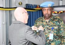UPDF Peacekeepers Receive UN Medals for Service UPDF Peacekeepers Receive UN Medals for Service