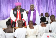 Bishop Emeritus Matovu Confirms 70 Christians Bishop Emeritus Matovu Confirms 70 Christians