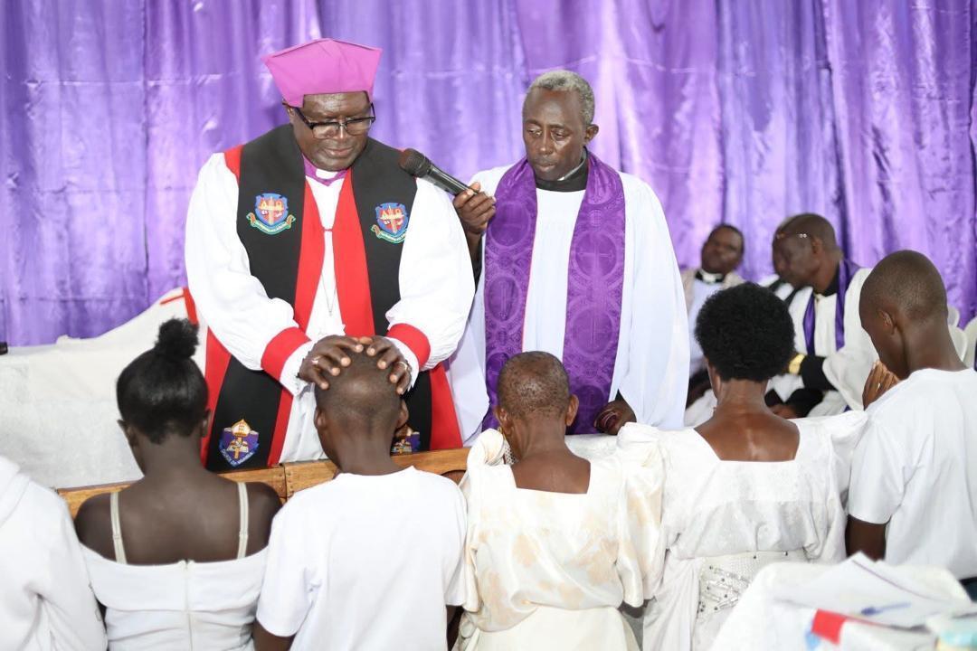Bishop Emeritus Matovu Confirms 70 Christians Bishop Emeritus Matovu Confirms 70 Christians