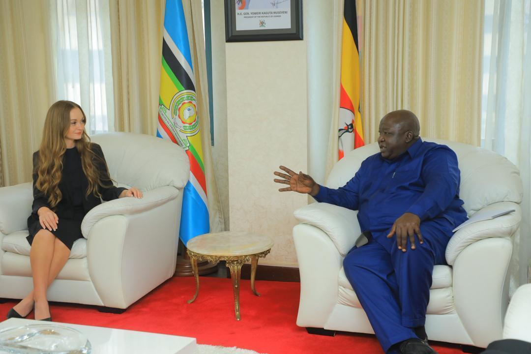 Minister Oryem Engages US Official on Investment Minister Oryem Engages US Official on Investment