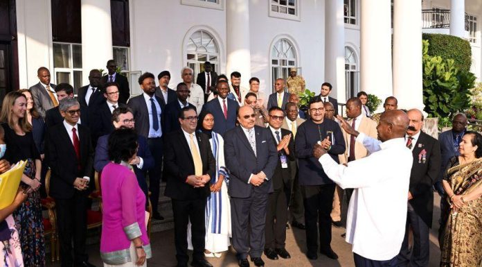 Museveni Hosts UK India Uganda Trade Delegation Museveni Hosts UK India Uganda Trade Delegation