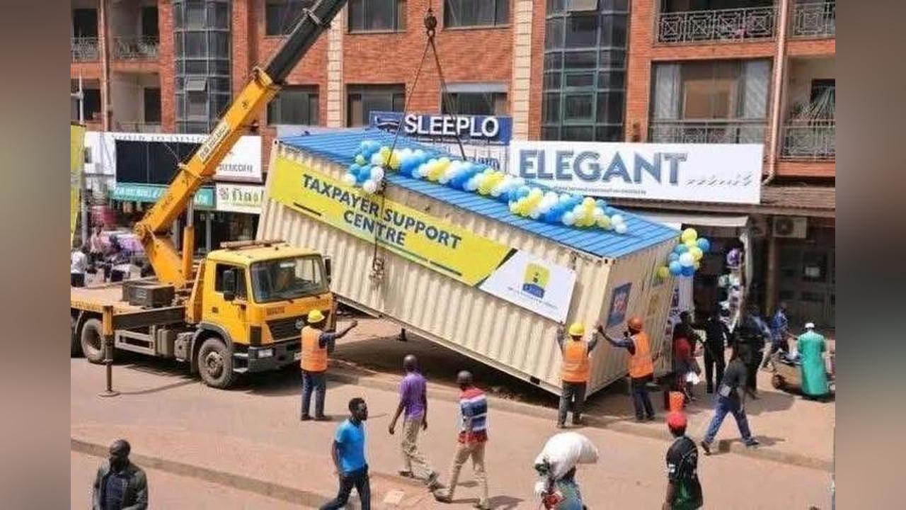 URA Removes Kikubo Tax Container Following Public Pressure URA Removes Kikubo Tax Container Following Public Pressure