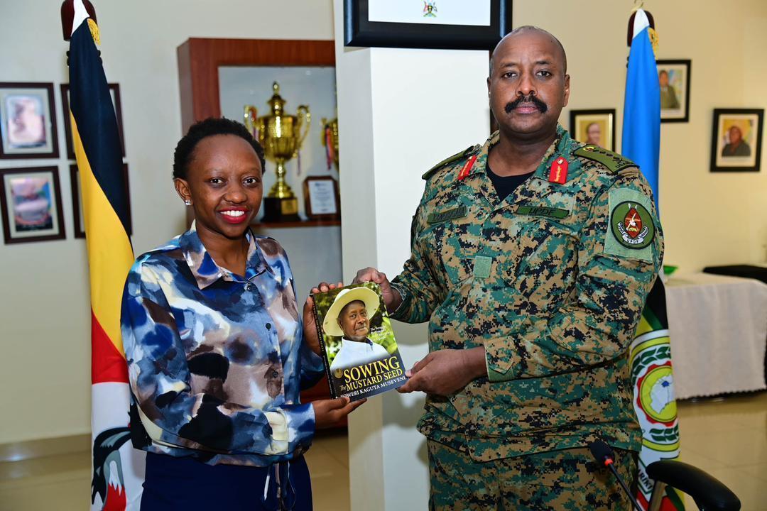 CDF Gen Muhoozi Hosts Kenyan First Daughter Charlene Ruto CDF Gen Muhoozi Hosts Kenyan First Daughter Charlene Ruto