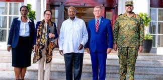 Retired US Military General Micheal Flynn Meets Museveni Retired US Military General Micheal Flynn Meets Museveni