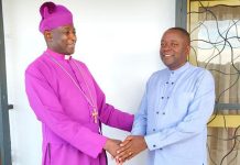 Archbishop Kaziimba Praises Restaurateur’S Generosity Archbishop Kaziimba Praises Restaurateur'S Generosity