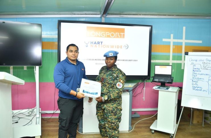 UPDF Guard Unit Troops Complete Training in Somalia UPDF Guard Unit Troops Complete Training in Somalia