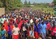 Tororo Christians Trek 7Km in Solemn Good Friday Procession Tororo Christians Trek 7Km in Solemn Good Friday Procession