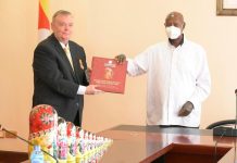 Museveni Sees off Russian Ambassador, Hails Bilateral Ties Museveni Sees off Russian Ambassador, Hails Bilateral Ties