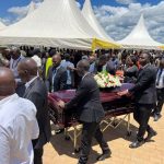Minister Bunyoro Leaders Eulogize Kikuube Chairman Banura Minister Bunyoro Leaders Eulogize Kikuube Chairman Banura