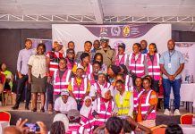 Women Boda Riders get Road Safety Training with Police Women Boda Riders get Road Safety Training with Police