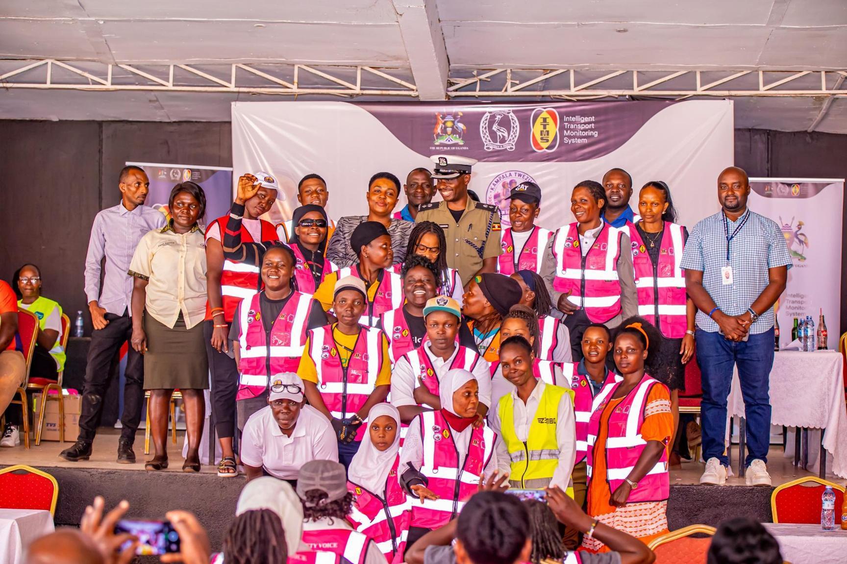 Women Boda Riders get Road Safety Training with Police Women Boda Riders get Road Safety Training with Police